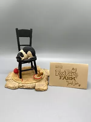 £34.88 • Buy Lowell Davis Lowell Davis Cat Napping Cat Mice Figurine Schmid