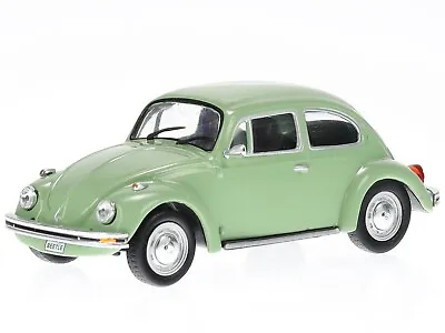 VW Käfer Beetle 1972 Green Diecast Model Car ABADD103 In Acrylic Show Case Hache • $31.90