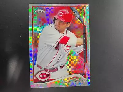 Joey Votto 2014 Topps Chrome X-Fractor #28 Cincinnati Reds H18 • $0.89