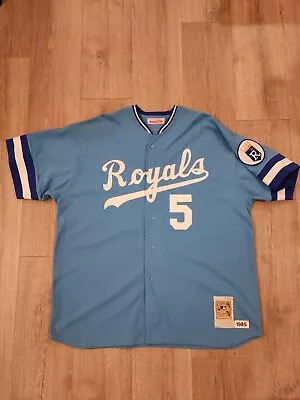 Mitchell Ness Kansas City Royals George Brett Jersey Men Size Check Details • $89.99