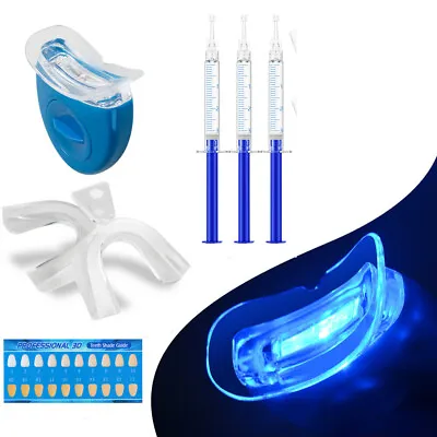 $18.99 • Buy Teeth Whitening Dental Bleaching System Oral Gel Kit Tooth Whitener Laser Light
