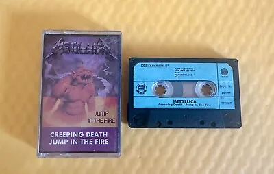 Rare METALLICA  Creeping Death Jump In The Fire  PHILIPPINES Cassette EP • $500