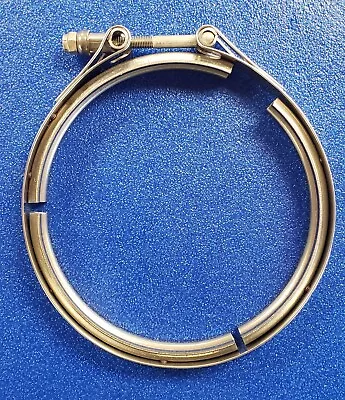 Clampco 998yq-0712 V-band Clamp 7.5  Stainless Steel Hmmwv Us Army Surplus  • $19.99