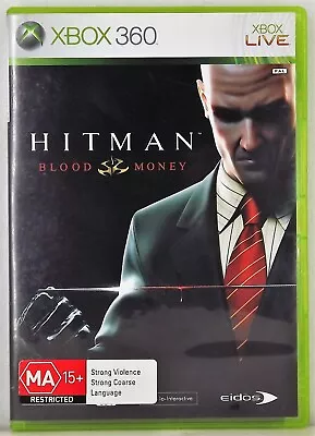 HITMAN - Blood Money -- ( Xbox 360 Complete ) • $9.95