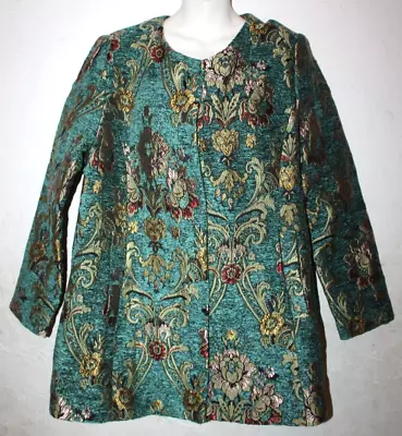 Vintage Peck&Peck Peck & Peck Coat Jacket Tapestry Size XL • $49.99