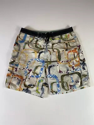 Vintage OP Swim Trunks Ocean Pacific Surf Hawaiian Boardshorts Mens Size 38 Rare • $8.40