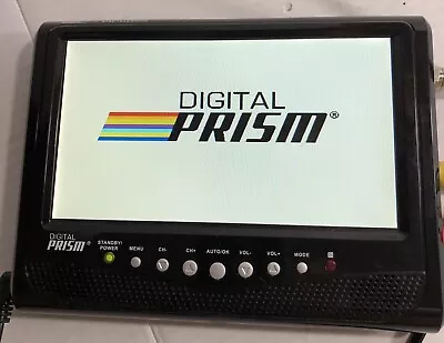 Digital Prism 7  ATSC Portable TV  ATSC-710 With Battery And Car Charger • $27.95