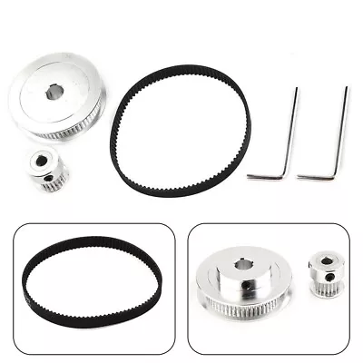 GT2 Timing Belt Pulley Set For Reprap For 3D Printer With 20 Teeth 60 Teeth • $9.69