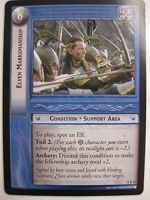 Lotr Tcg Elven Marksmanship 11r17 • $3.99