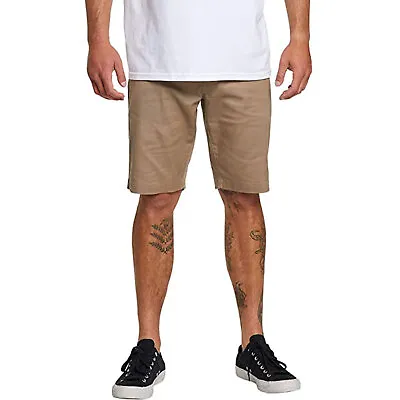 Volcom Men's Frickin Modern Stretch Khaki Shorts Clothing Apparel Snowboardin... • $41.99