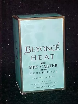 BEYONCE HEAT PERFUME THE MRS CARTER SHOW WORLD TOUR LIMITED EDITION Unused 100ml • $280