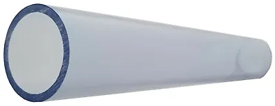 1/2  To 6  Diameter Clear PVC Pipe Schedule 40 Choose Your Length • $8.95