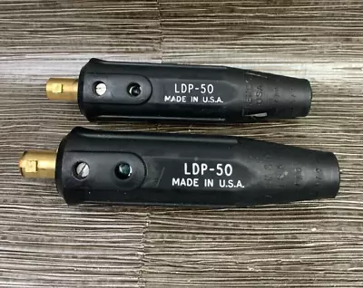 Lenco Dinse Type Miller Welder Machine Plug - LDP-50M - 1 Pair • $33