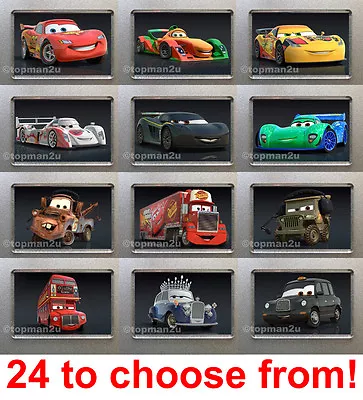 New Disney Cars Fridge Magnets McQueen Mac Mater Hamilton Queen Etc U Pick • £4