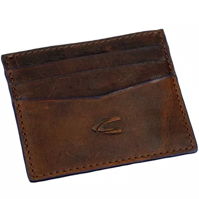 Camel Active Credit Card Case Flat 6mm Ec Visa Check • £37.57