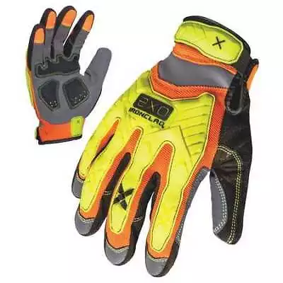 Ironclad Performance Wear Exo-Hzi-03-M Hi-Vis Mechanics Gloves M • $16.15