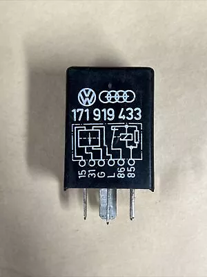 VW Audu Relay 171919433 003785-00 OEM Original Hella • $21.99