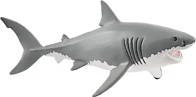 Schleich 14809 Great White Shark Toy Figure • $24.46