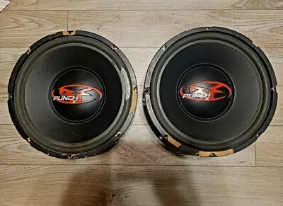 Rockford Fosgate PUNCH RFZ2812 Car Audio Subwoofers OLD SCHOOL Set • $120