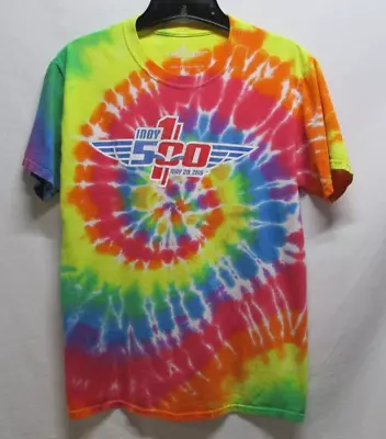 Adult Size S 2016 Indy 500 IMS Exclusive Souvenir Tie-dye T-Shirt • $12