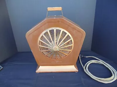 Vintage GE General Electric Art Deco Space Heater W/Fan Vintage WORKING 1000Watt • $79.50