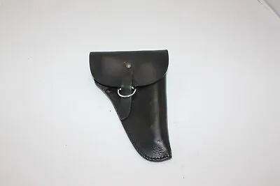 Vintage Italian Italy Police Black Leather Pistol Holster7.65 Caliber Pistol • $18.99