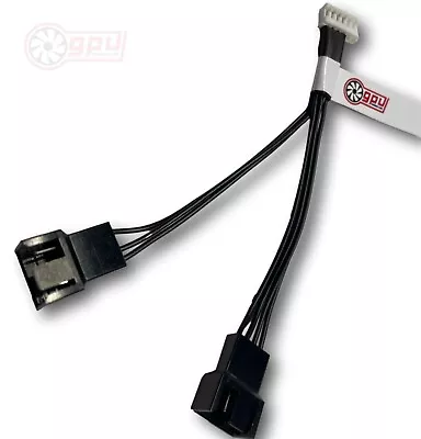 Asus AMD STRIX 6 Pin To 4 Pin PWM FAN Adapter Connector Deshroud Cable Graphics • £14.95