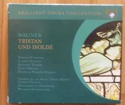 93933 - WAGNER TRISTAN AND ISOLDE - WILHELM FURTWANGLER 4 X CD BOX SET USED VGC • £10.49