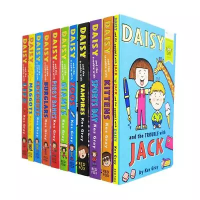 Daisy And The Trouble Collection Pack Kes Gray Set With World Book Day 11 Books • £45.09