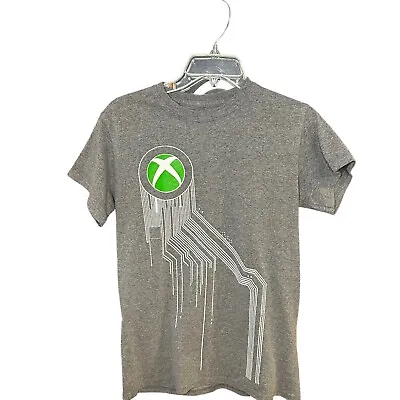 Vintage Xbox Circuit T Shirt Mens Size Small Gray - Halo Madden Forza Minecraft • $12.99