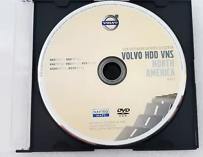 2011 - 2013 VOLVO HDD Navigation GPS Maps DVD #3 North America #31358443-AA-1248 • $78