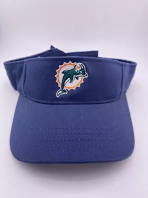 Reebok NFL Miami Dolphin Visor Hats Adjustable Strap • $14.88