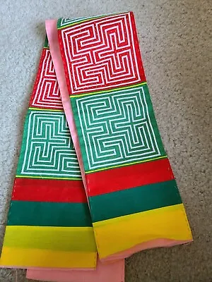 Hmong Paj Ntaub Lau Description: Paj Ntaub Lau Are Used To Sew On Hmong Clothes • $35