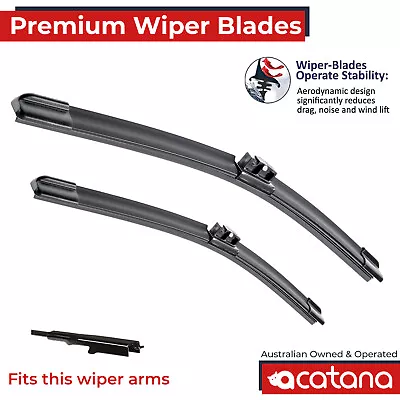 Wiper Blades For Nissan Dualis J10 2007 - 2013 Pair 24  + 15  Front Replacement • $29