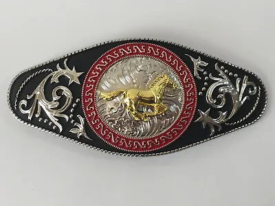 Western Cowboy Belt Buckle - BIG Beautiful Buckle • $24.99
