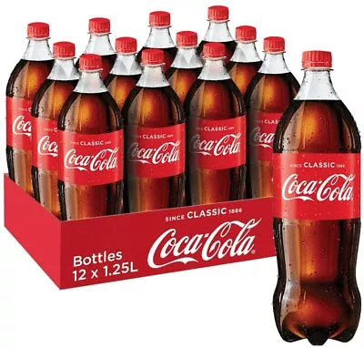 Coca-Cola Classic/ No Sugar / Vanilla / No Sugar Vanilla / Diet  1.25 L X 24 • $89.95