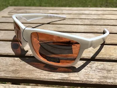 Maxx HD Sunglasses Retro 2.0 White Brown Golf Fishing Driving Lens • $19.95