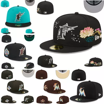 New Era MLB Florida Marlins 59FIFTY 5950 Fitted Hat - 2024 New Styles. • $15.99