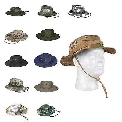 Mafoose Men's Tactical Army Military Boonie Bucket Outdoor Jungle Hat • $24.99
