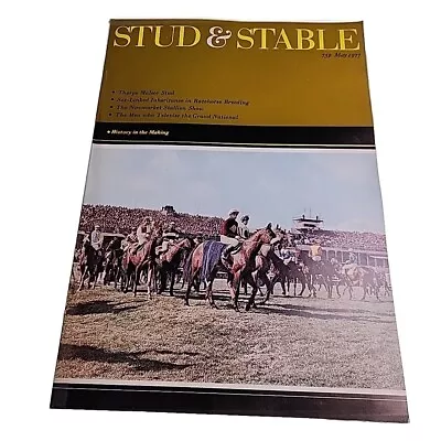 Stud & Stable Magazine V16 N5 May 1977 Horse Horseracing Mag Book • £15