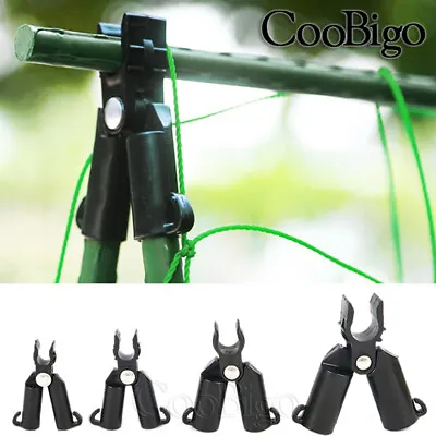 $7.43 • Buy 5pcs Plant Trellis Connectors Garden Stake Fixers Joint Fasteners A-Shape Clips