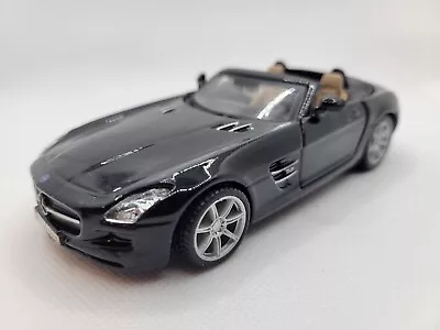 1/32 Burago Street Classic - Mercedes Benz SLS AMG Roadster - Black • $8.84