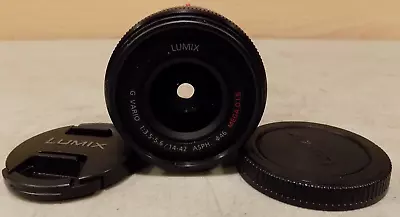 Panasonic Lumix G Vario 1:3.5.6/14-42 Asph Camera Lens • $49