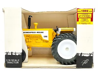 1/16 Minneapolis Moline G940 Tractor With Wide Front 1992 Summer Farm Toy Show • $104.95
