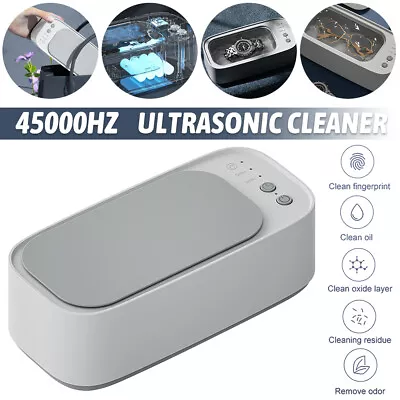 500ML Ultrasonic Cleaner Wave Cleaning Jewellery Polishing Machine Tank Timer US • $15.29