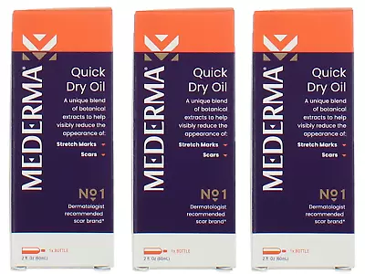 Mederma Quick Dry Oil 2 Oz (3 Pack) • $16.99