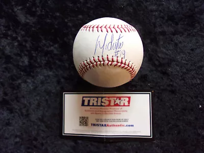 Marco Scutaro Giants Signed Rawlings OMLB Bud Selig Baseball TriStar COA • $160