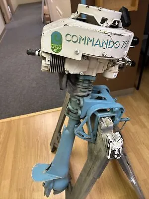 Rare Vintage Commando 7.5 Outboard Boat Motor.  Ran Perfectly Before Storage • $225