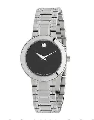 Brand New Movado Women's Stiri Black Dial Stainless Steel Watch 0607280 • $699