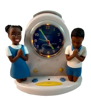 Soundesign God Bless My Family Prayer Alarm Clock Prays English & Spanish READ!! • $39